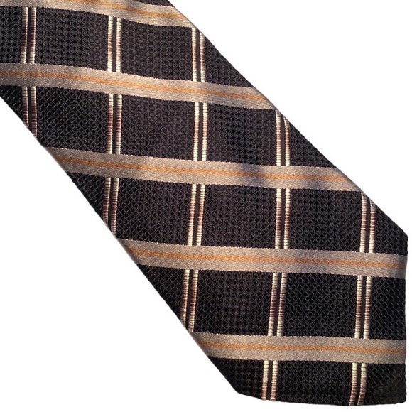 Vintage Burma-Bibas Necktie Imported All Silk Tie - Picture 4 of 10